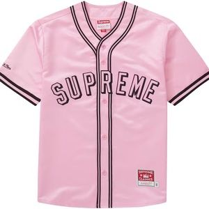 SUPREME Pink Jersey NWT